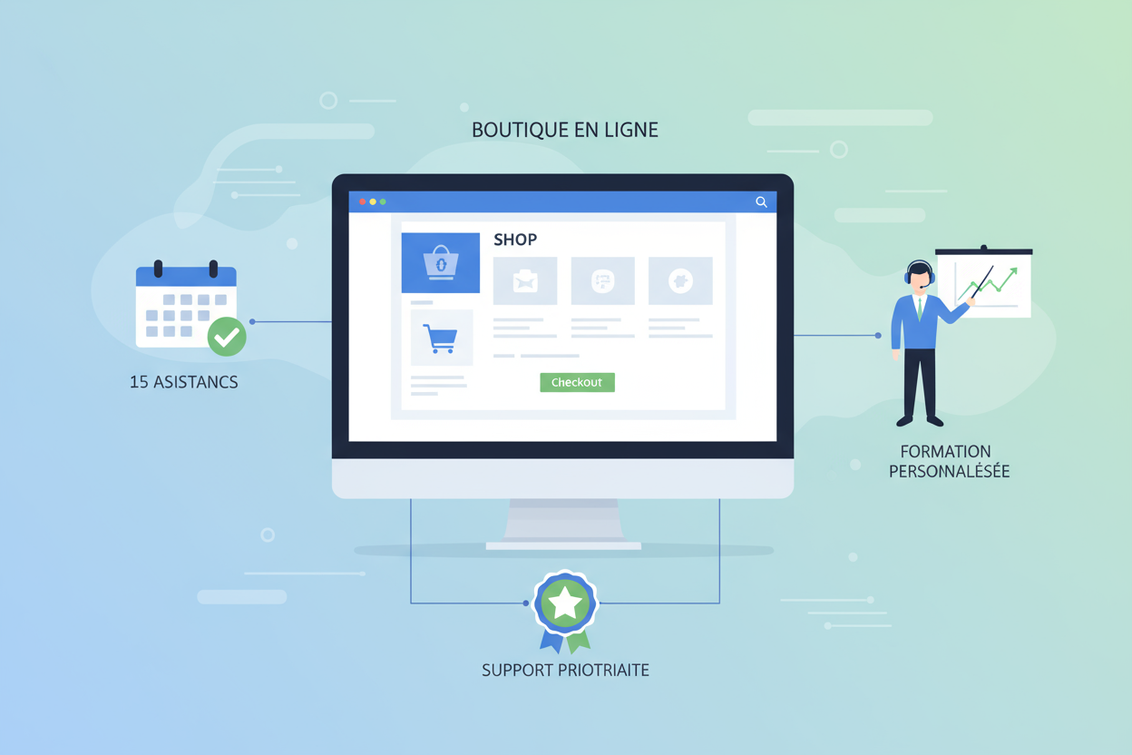 Site e-commerce complet avec assistance 15 jours

formation personnalisée et support prioritaire